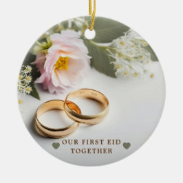 Onze Eerste Eid Samen Ornament