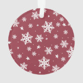 Onze eerste gehuwde kerstfoto Moderne bruiloft fot Ornament (achterkant)