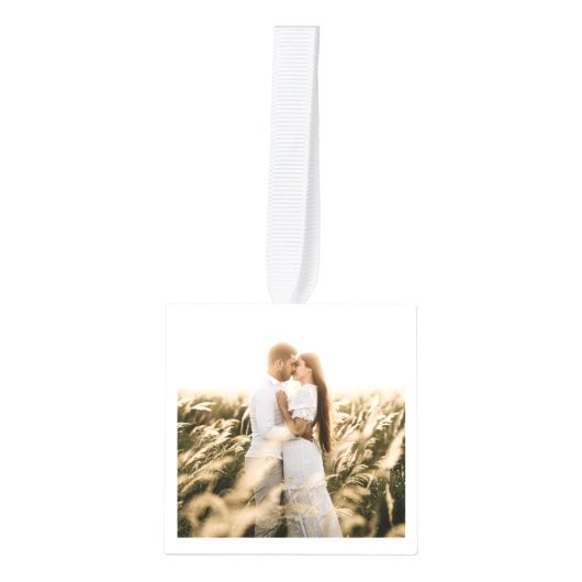 Onze eerste getrouwde kerst bruiloft foto decoratie (Voorkant)