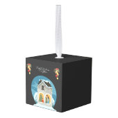 Onze eerste gezamenlijke kerstvakantie decoratie (Achter hoekig)