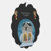 Onze eerste gezamenlijke kerstvakantie ornament kaart (Rechts)