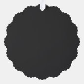 Onze eerste gezamenlijke kerstvakantie ornament kaart (Achterkant)