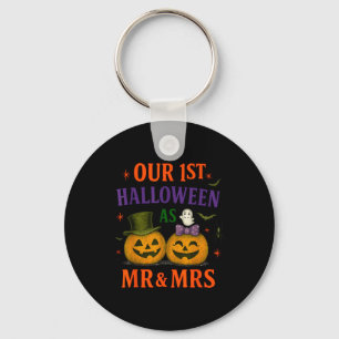 Onze Eerste Halloween Als Mijnheer En Mevrouw 2025 Sleutelhanger