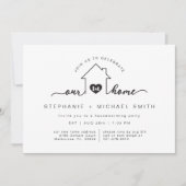 Onze eerste Home Housewarming Party uitnodiging (Voorkant)