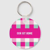 Onze Eerste Huis Sleutelhanger (Achterkant)
