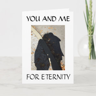 ONZE EERSTE JUBILEUM WENST VOOR MIJN LIEFJE (SCHAD KAART