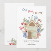 Onze eerste Kaarten voor thuisverhuizingen (Voorkant / Achterkant)