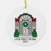 ONZE EERSTE KERAMISCHE VERKLARING VAN HET UITEINDE KERAMISCH ORNAMENT (Voorkant)