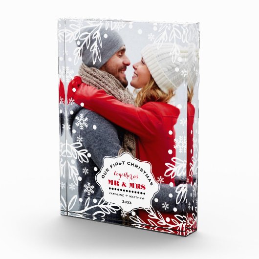 Onze eerste kerst. Aangepast fotoblok (Rechts)