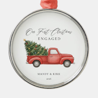 Onze eerste kerst als de heer & mevrouw ornament |