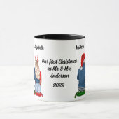 Onze eerste kerst als gehuwde koffie-Mok Mok (Midden)