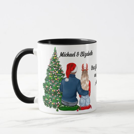 Onze eerste kerst als gehuwde koffie-Mok Mok (Links)