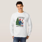 Onze eerste kerst als gehuwde paren Mannen T-Sh T-shirt (Voorkant volledig)