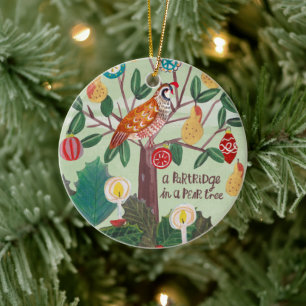 Onze eerste kerst als grootouders foto keramisch ornament