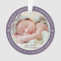 Onze eerste kerst als grootouders Moderne foto