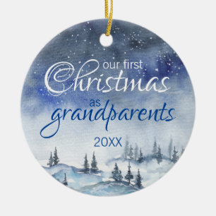 Onze eerste kerst als grootouders Ornament