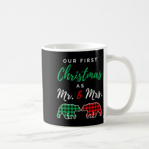 Onze eerste kerst als meneer en mevrouw Buffalo Pl Koffiemok