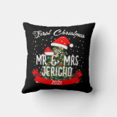 Onze eerste kerst als meneer en mevrouw pasgetrouw kussen (Achterkant)