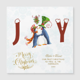 Onze eerste kerst als Meneer & MevrouwCute Pinguïn