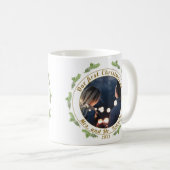 Onze eerste kerst als mevrouw. & Mr Script-foto Koffiemok (Voorkant rechts)