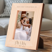 Onze eerste kerst als Mr. Mrs. gepersonaliseerde b