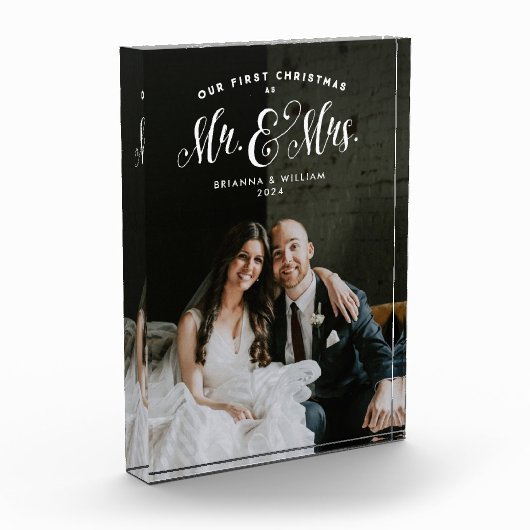 Onze eerste kerst als pasgetrouwd echtpaar Foto Bl (Links)