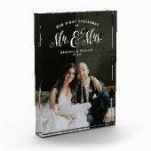 Onze eerste kerst als pasgetrouwd stel mevrouw en  fotoblokken (Links)