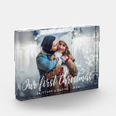 Onze eerste kerst fotoblokken (Links)