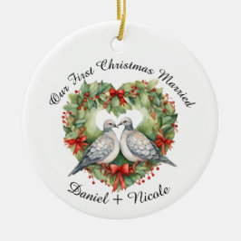 Onze eerste kerst getrouwd, Ornament voor hen