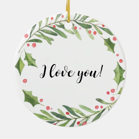 Onze eerste kerst getrouwde Ornament meneer en mev (Achterkant)