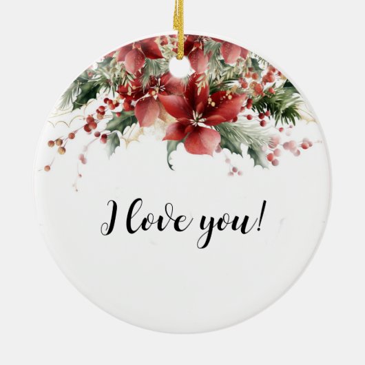 Onze eerste kerst getrouwde Ornament meneer en mev (Achterkant)