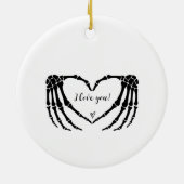 Onze eerste kerst getrouwde Ornament Mr&Mrs Heart (Achterkant)