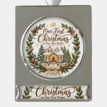 Onze Eerste Kerst in Ons Nieuwe Huis 2026 Ornament