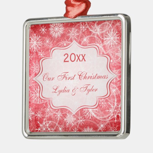 Onze eerste kerst Keepsake Premium Ornament (Links)