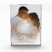 Onze eerste kerst met een klassieke, minimale foto (Voorkant)