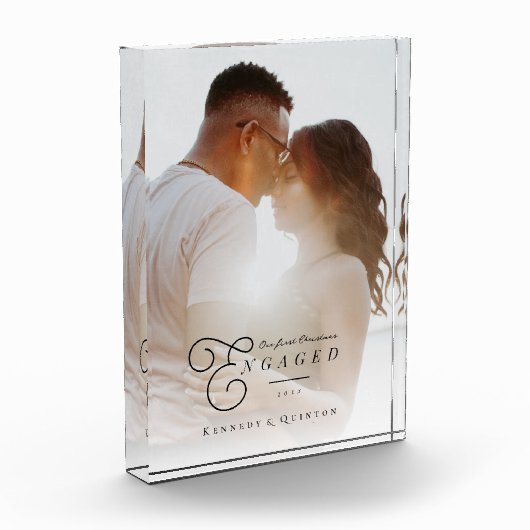 Onze eerste kerst met een klassieke, minimale foto (Links)