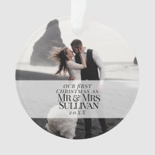 Onze eerste kerst met geavanceerde kerstdagen ornament