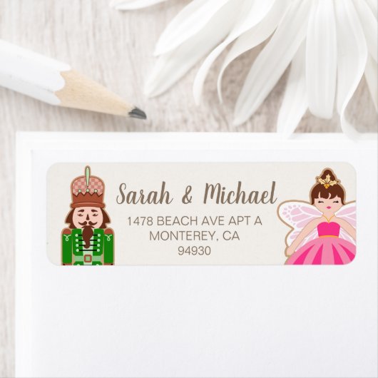 Onze Eerste Kerst Notenkraker Prinses Fee Label (Insitu)