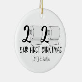 Onze eerste kerst - Ornament 2020 - Toliet Paper (Rechts)