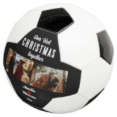 Onze eerste kerst samen 2 foto's voetbal (Drie kwart)