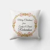 Onze eerste kerst samen als meneer en mevrouw kussen (Achterkant)