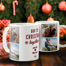 Onze eerste kerst samen Hart 2 foto's