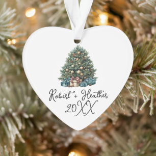 Onze eerste kerst samen koppels Git Keepsake Ornament