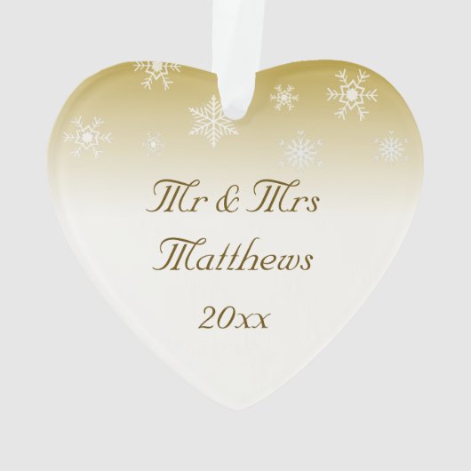 Onze eerste kerst samen ornament (achterkant)