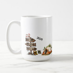 Onze eerste kerst Schattigee paar Pas getrouwd cam Koffiemok
