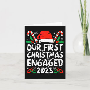 Onze eerste kerst verloofd 2023 koppels familie XM Kaart