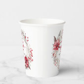 Onze eerste kerst verloofde krans papieren bekers (Rechts)