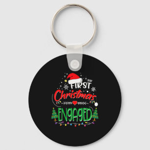 Onze eerste kerst Verloving 2021 1e kerst Sleutelhanger