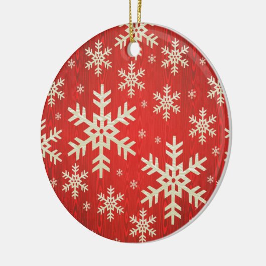 Onze eerste kerst voor paren Circle Ornament (Links)