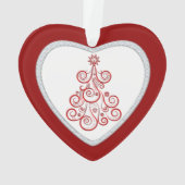 Onze eerste kerstboom met rode wervelwind ornament (achterkant)